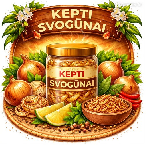 Kepti Svogūnai (500g)